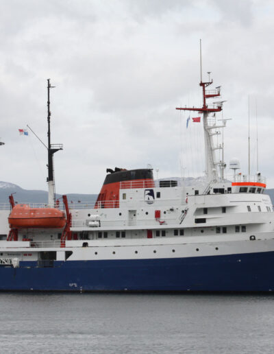 MV Ushuaia Docked